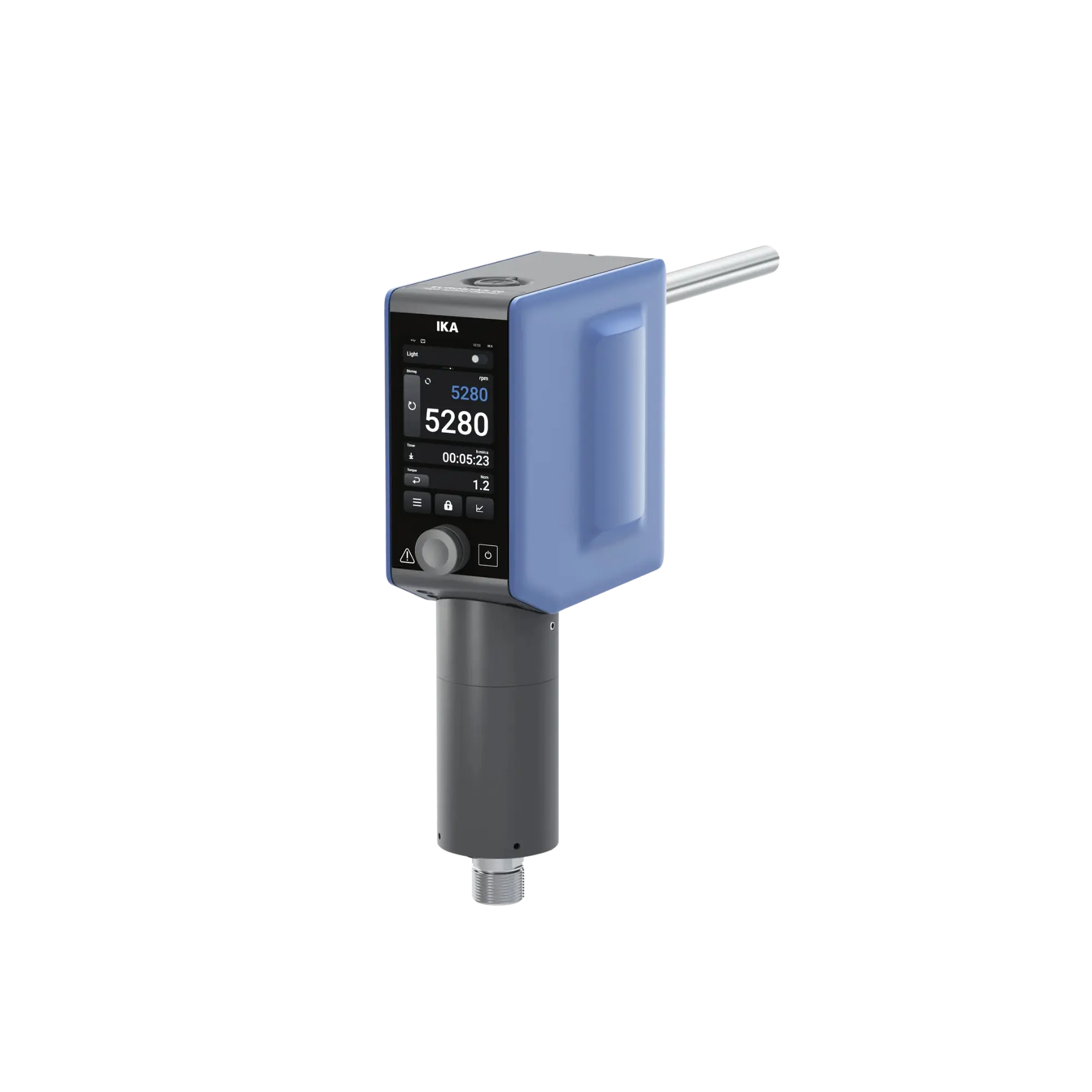 IKA EUROSTAR 20 overhead stirrer with high-speed control and TFT display, up to 6000 rpm, 0020105161