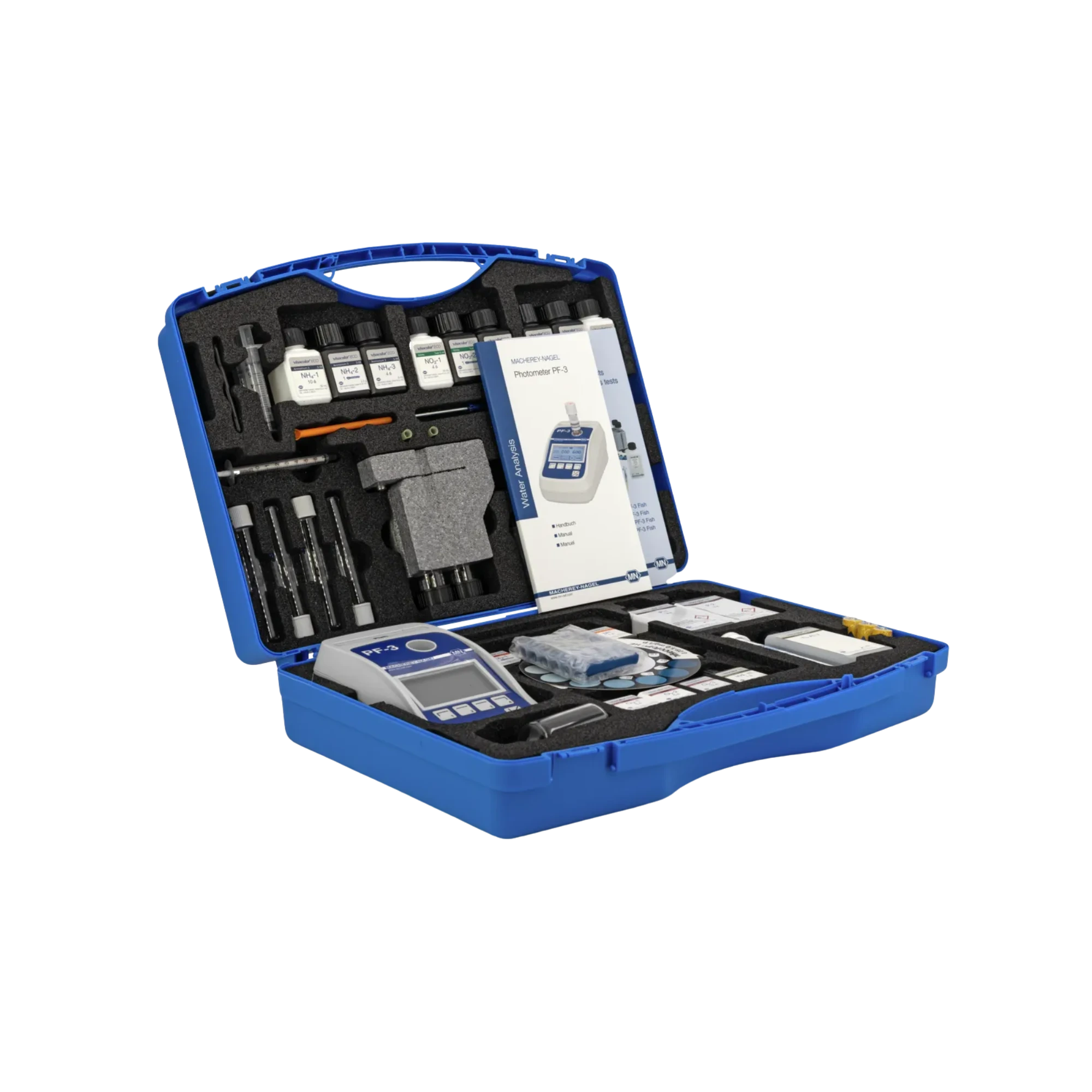 Macherey-Nagel VISOCOLOR Analysenkoffer Fish mit PF-3 Fish, 934127