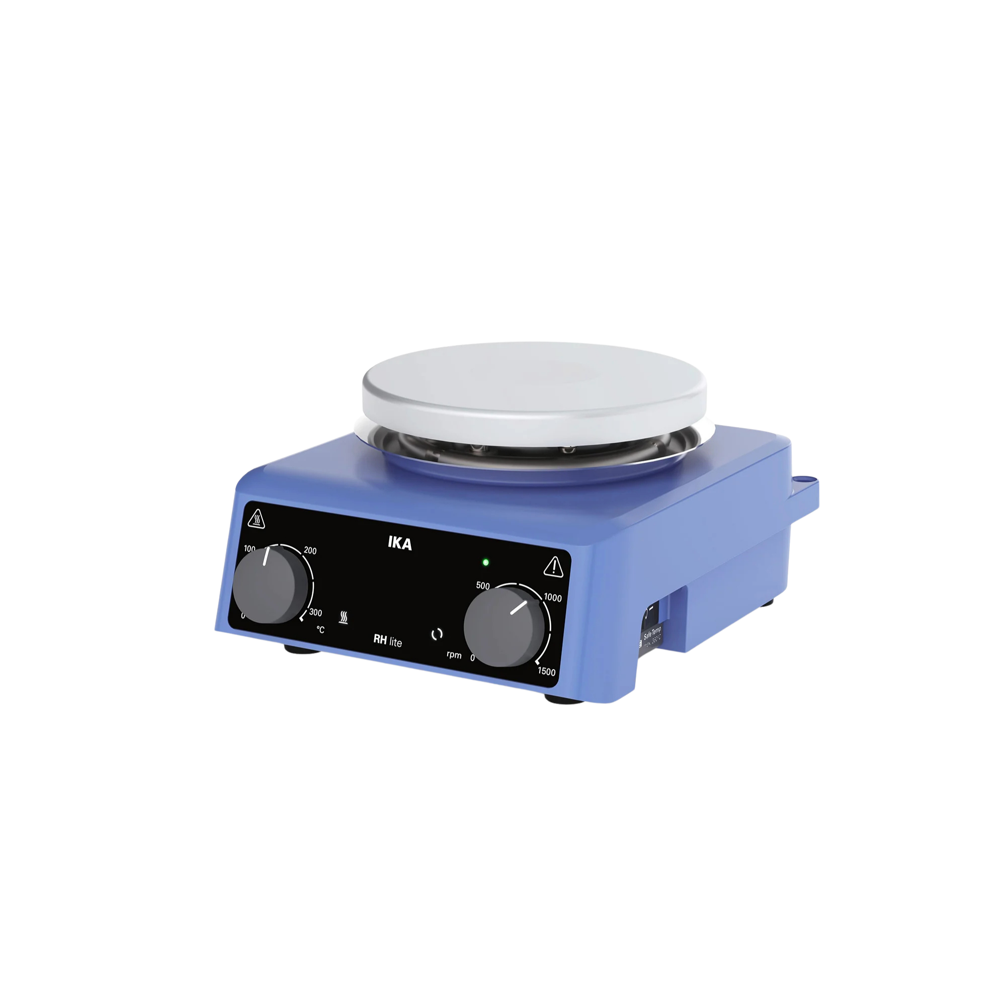 IKA RH lite magnetic stirrer with heating, stainless steel base plate, 0020007108