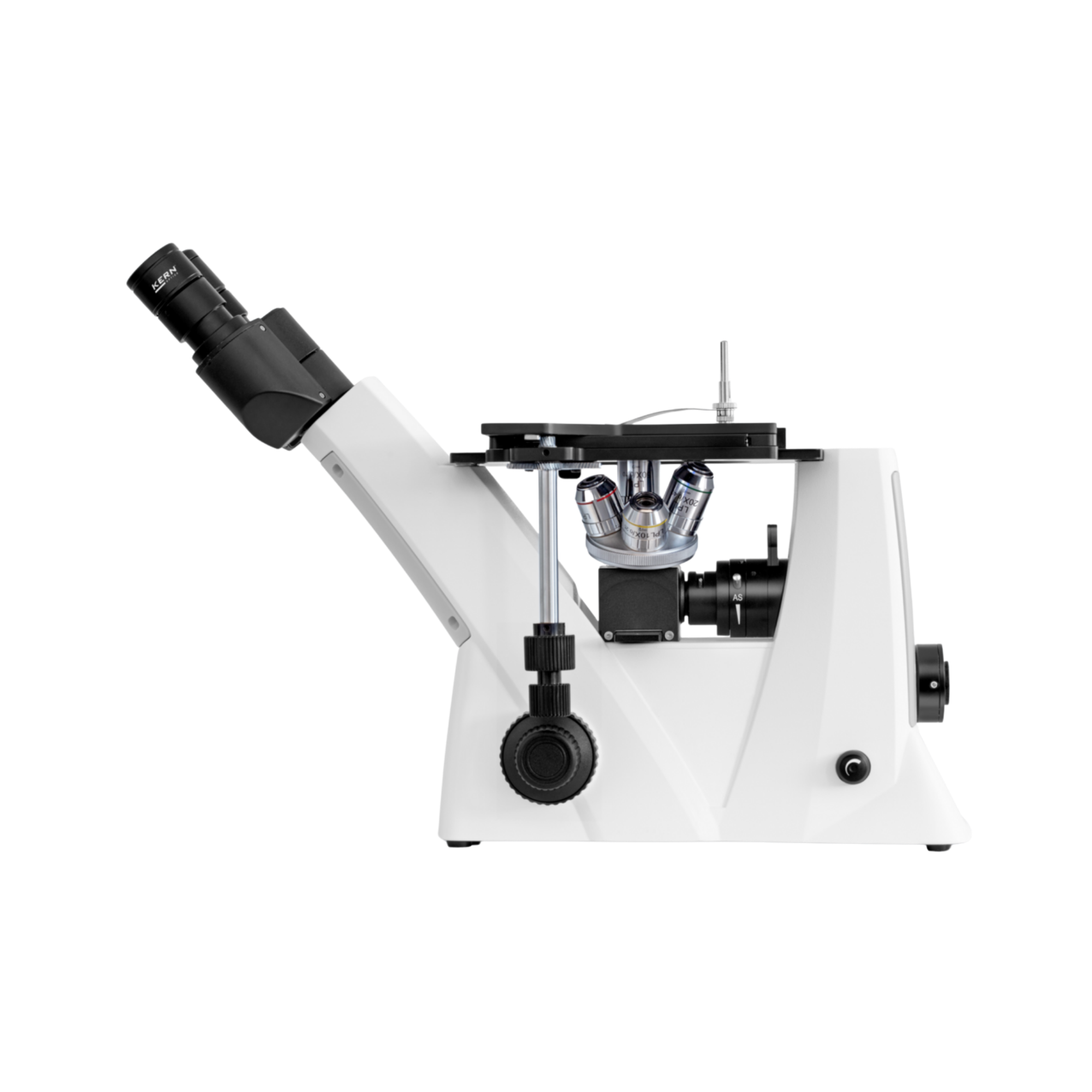 KERN OLM 170 Metallurgical Inversion Microscope, Reflected Light, LED, Trinocular