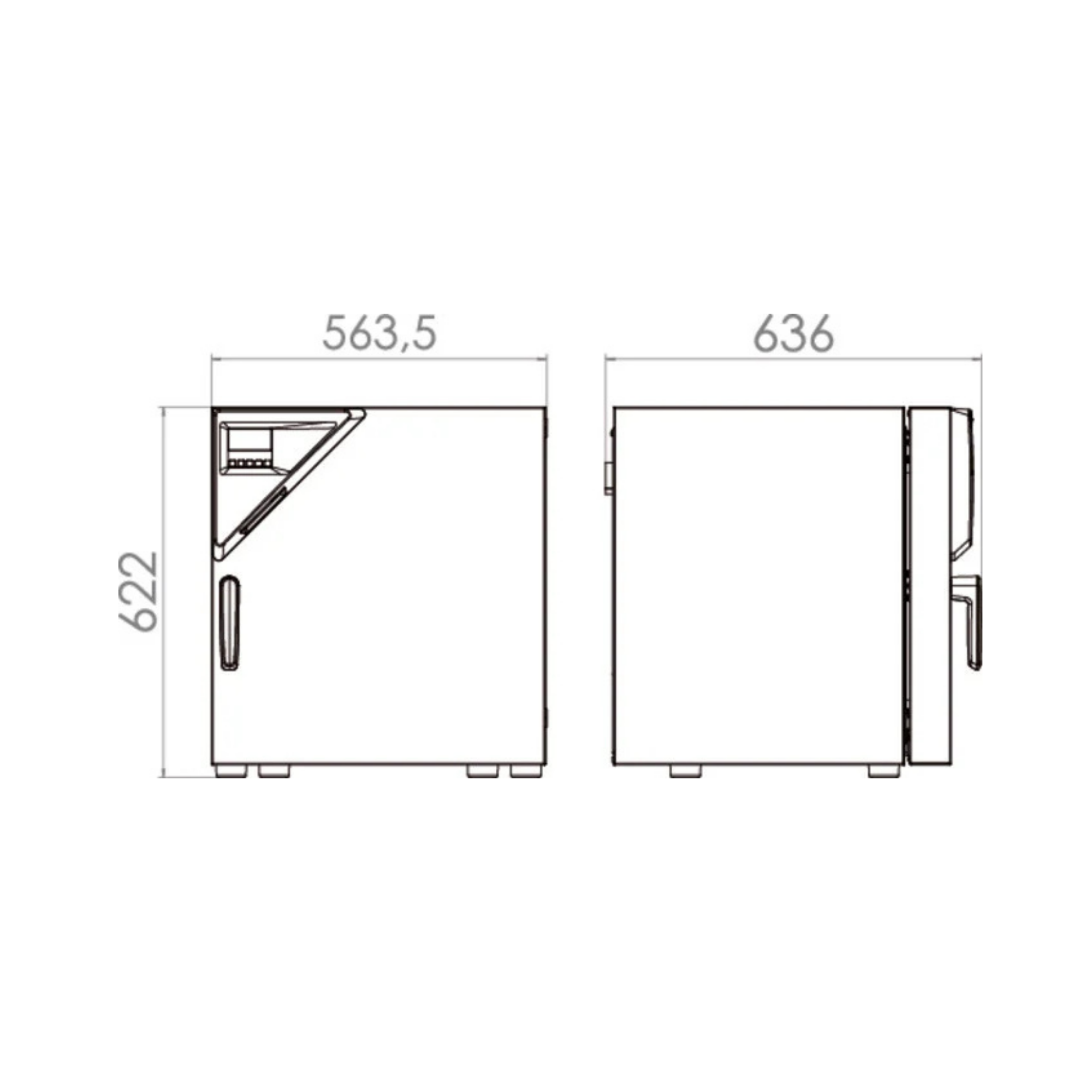 BINDER BD 56 Standard Incubator, natural convection, 57 L, 9010-0323