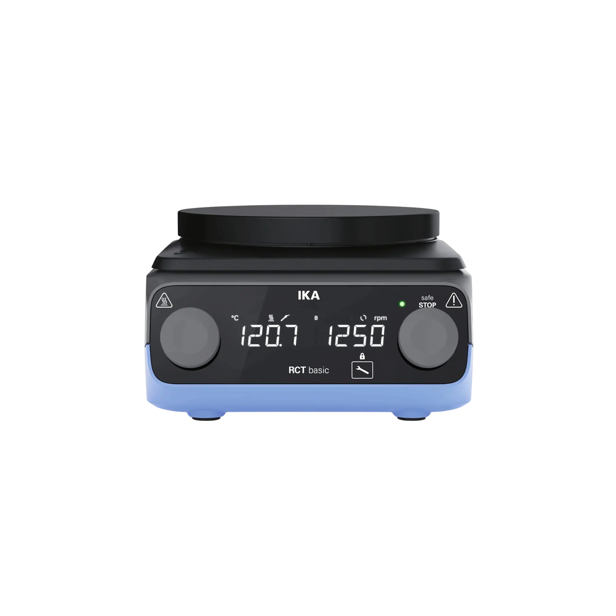 IKA RCT basic anodised magnetic stirrer with heating, anodised aluminium base, 0020133785