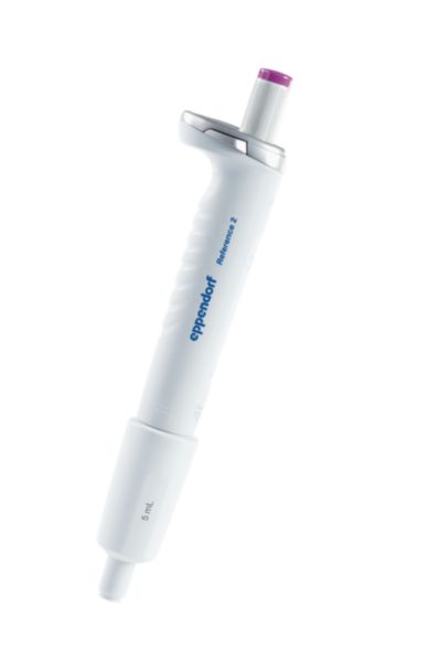 Eppendorf Pipette Reference® 2 G, Einkanal, variabel, 0.5 - 5 mL, lila, inkl. epT.I.P.S.®-Probenbeutel, 4924000100