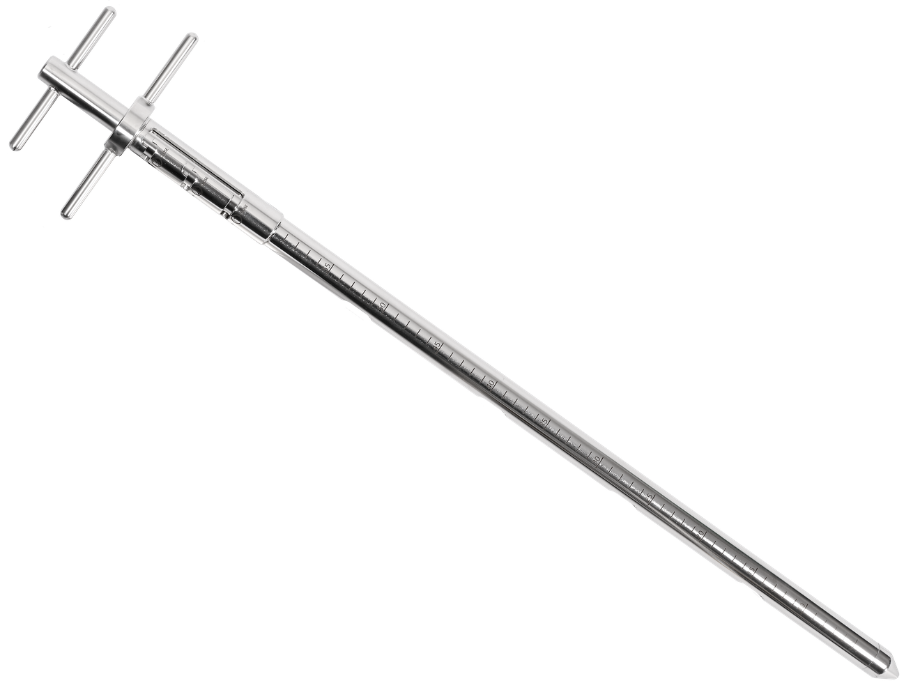 Bürkle Novartos Multi Pharma-Zonensammler 3-Fach, Edelstahl V4A, 600 mm Einstechtiefe, 5358-0603, Produktansicht