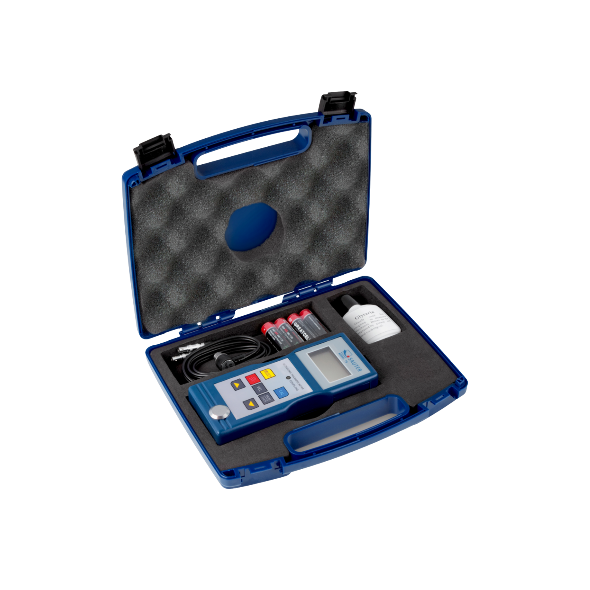 Sauter TB 200-0.1US ultrasonic material thickness gauge, external probe