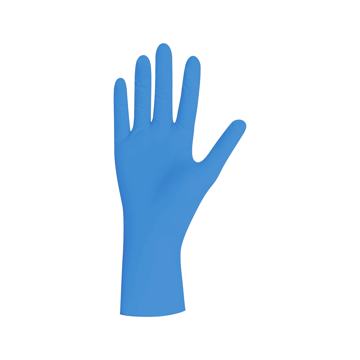 Unigloves Uniprotect Blue Nitrile Gloves, blue, powder-free, 100 pieces, size M, 5503