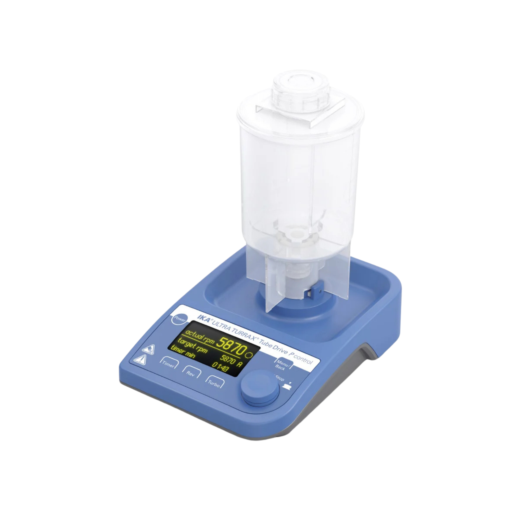 IKA ULTRA-TURRAX Tube Drive P control Einweg-Dispergiersystem, 400 bis 8.000 rpm, OLED-Anzeige, 0025005981, Ansicht 2