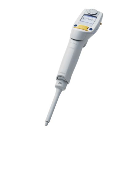 Eppendorf Pipette Explorer®, Einkanal, variabel, 10 – 200 µL, gelb, 4861000027