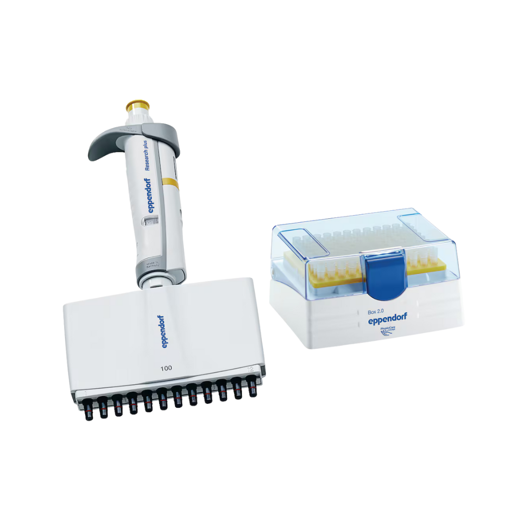 Eppendorf Research plus 12-Kanal-Pipette, variabel 10 - 100 µl, 3125000044