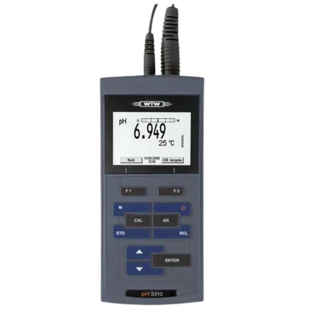 WTW ProfiLine pH 3310 Handheld Meter (pH/mV, DIN connector), 2AA310