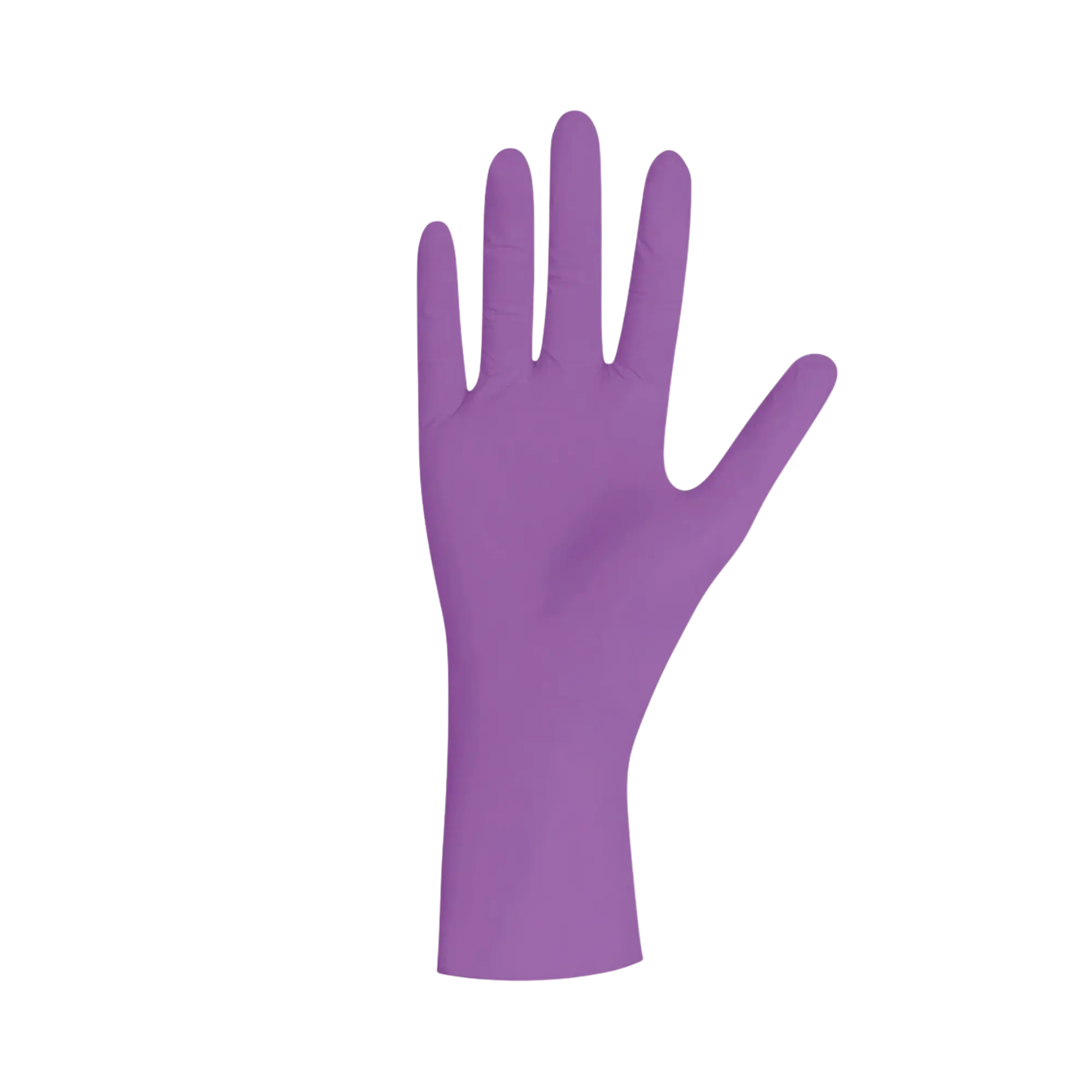 Unigloves Violet Pearl Nitrile Gloves, Violet, Powder-free, Size XL, GP0075