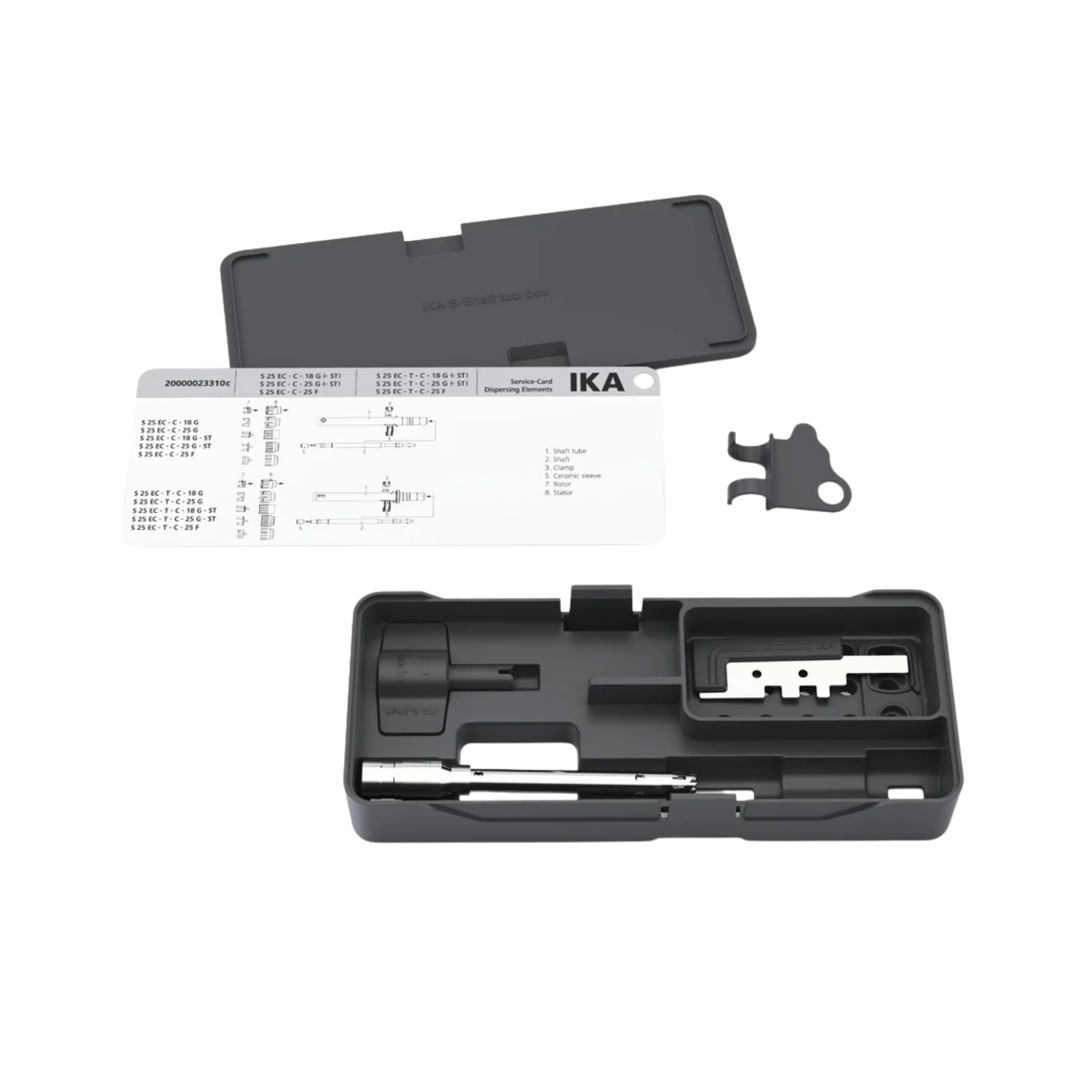 IKA S 25 N - 10 G - ST Dispersing tool, sawtooth, Ø 10 mm, 1–100 ml, 0004447100