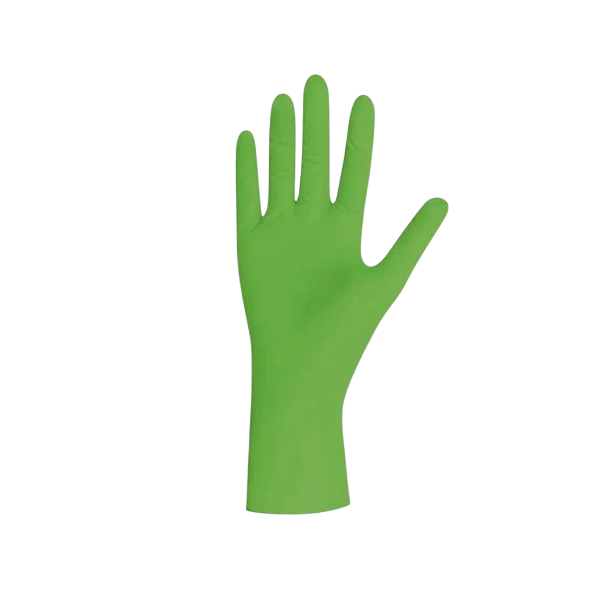 Unigloves Green Pearl Nitrile Gloves, Green, Powder-free, Size L, GP0044