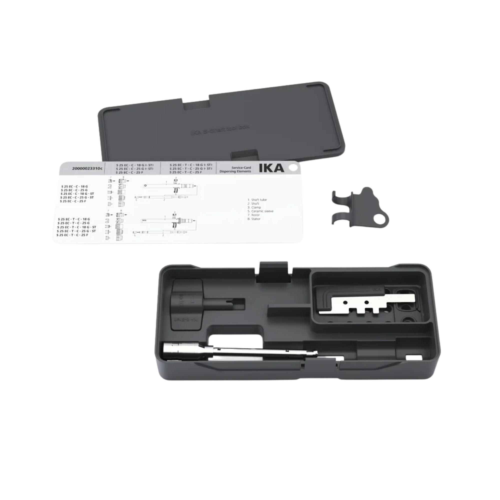 IKA S 25 N - 8 G - ST Dispersing tool, sawtooth, Ø 8 mm, 1–50 ml, 0004446900
