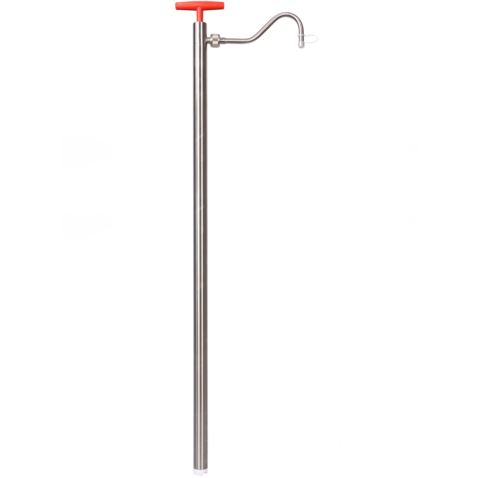Bürkle, Stainless Steel Barrel Pump Spout, 91 cm, 540 ml per stroke, #5601-0800