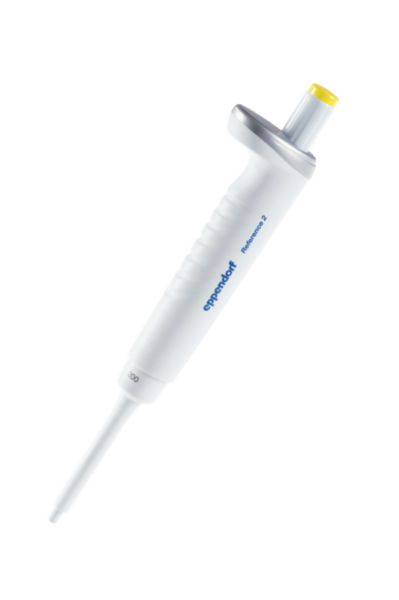 Eppendorf Pipette Reference®e 2 G, single-channel, fixed, 200 µL, yellow, 4925000111