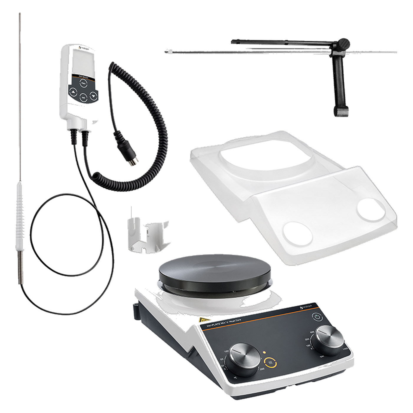 Heidolph Hei-PLATE Sensor Advanced Paket Core Magnetrührer-Set, Ø145 mm, mit Kontaktthermometer