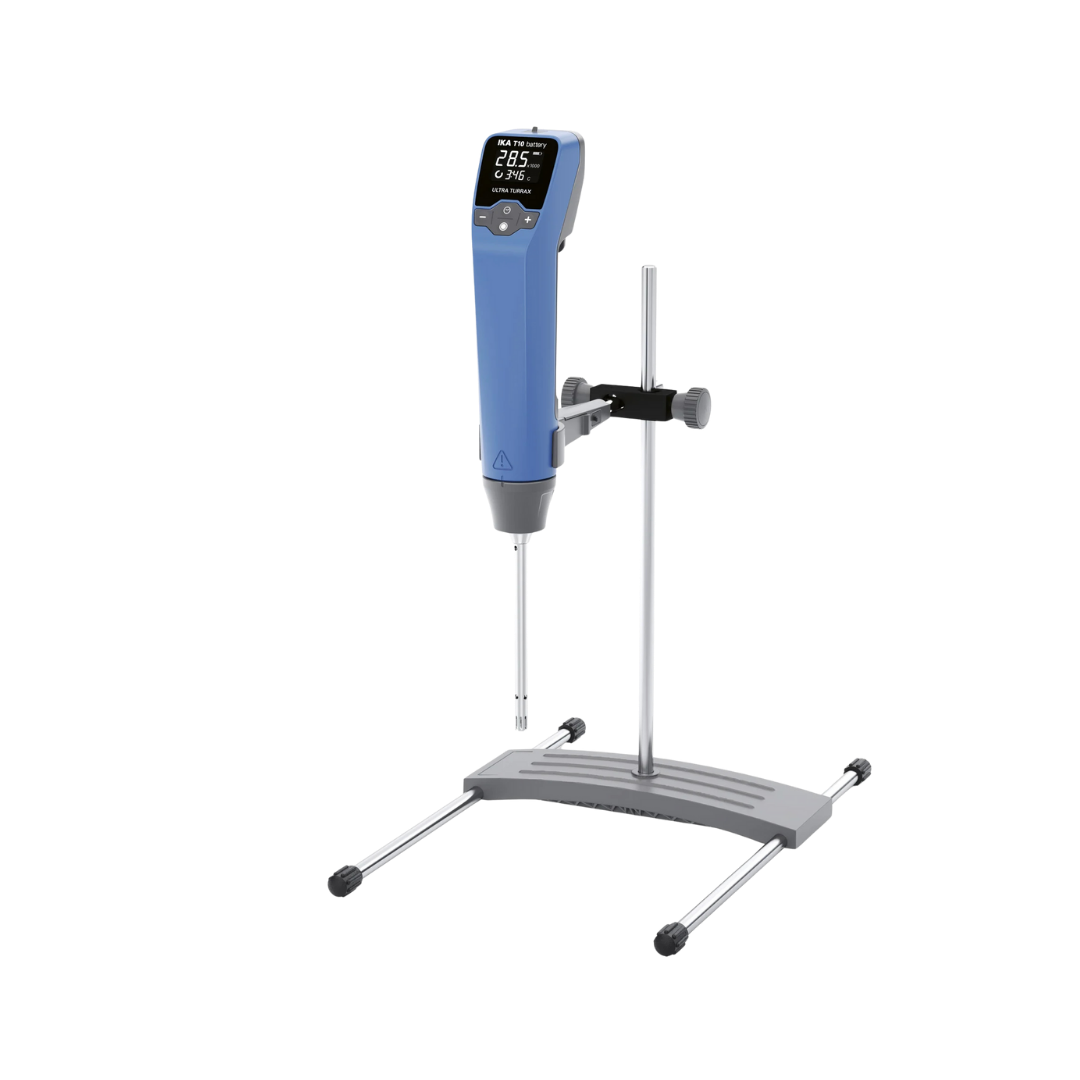 IKA T 10 Battery Complete Solution, cordless disperser set, including tools and stand, 0010015688