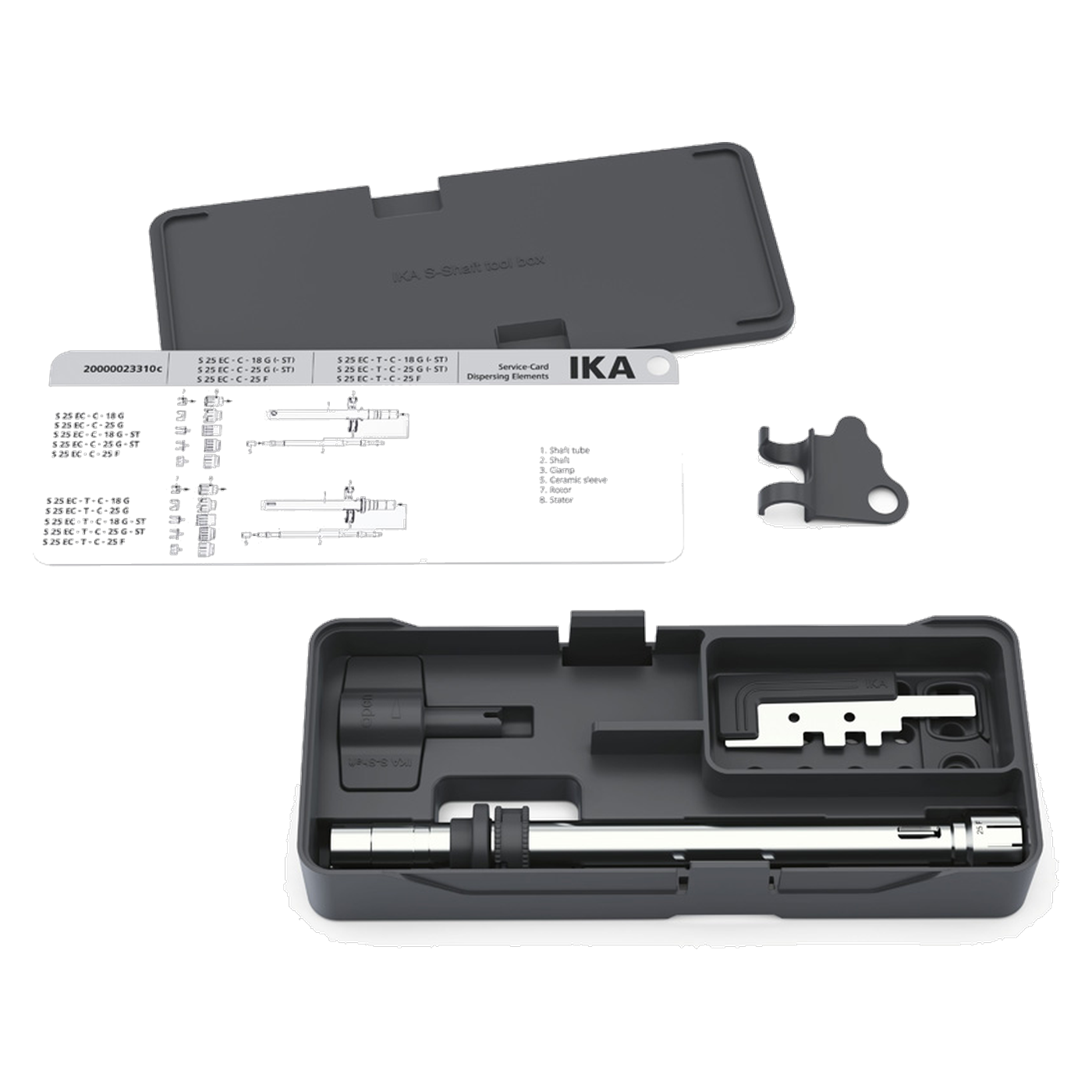 IKA S 25 EC - T - C - 25 F Dispergierwerkzeug, Ø 25 mm, mit Temperatursensor