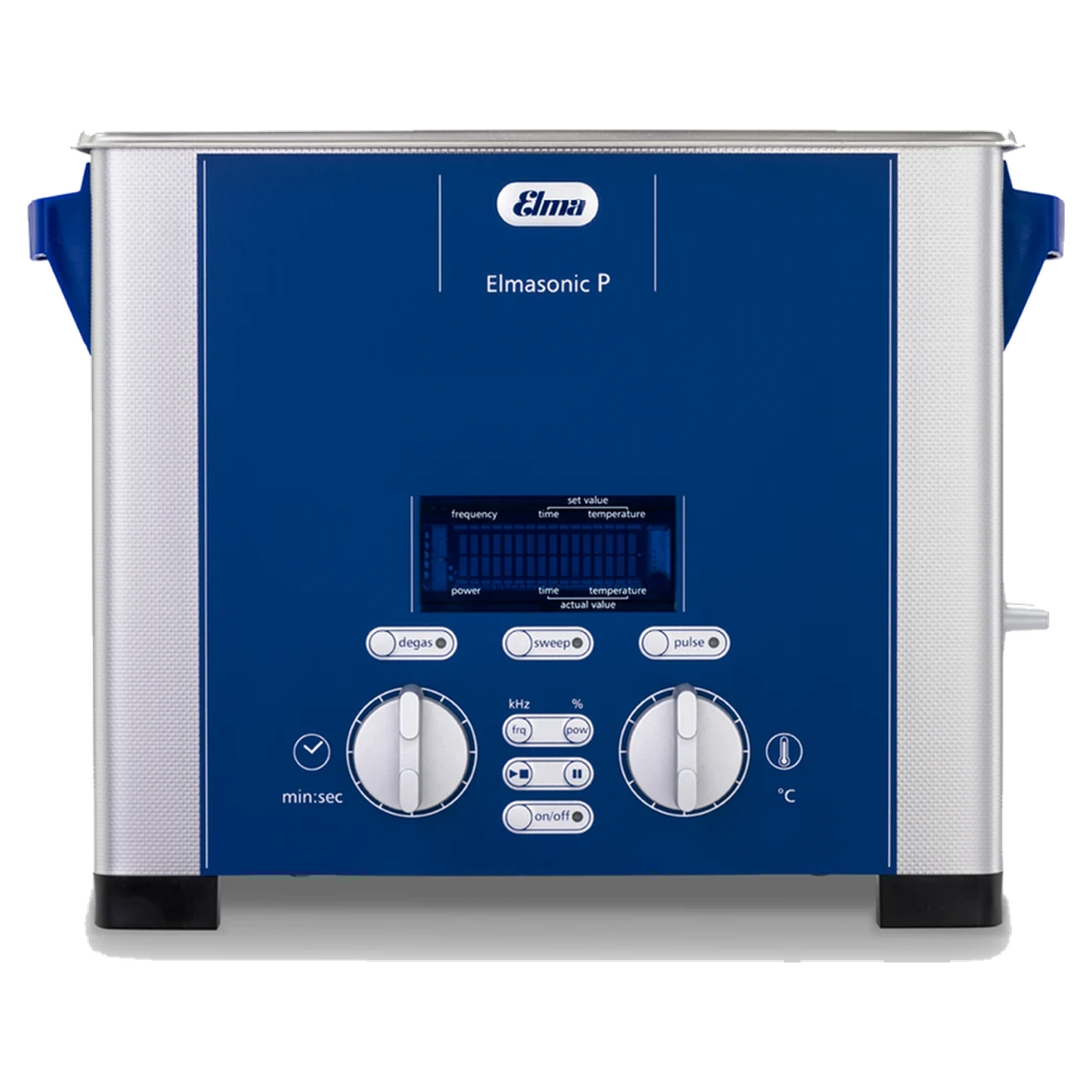 Elma Elmasonic P 30H Ultraschallbad mit Heizung, 2,75 Liter, 37/80 kHz