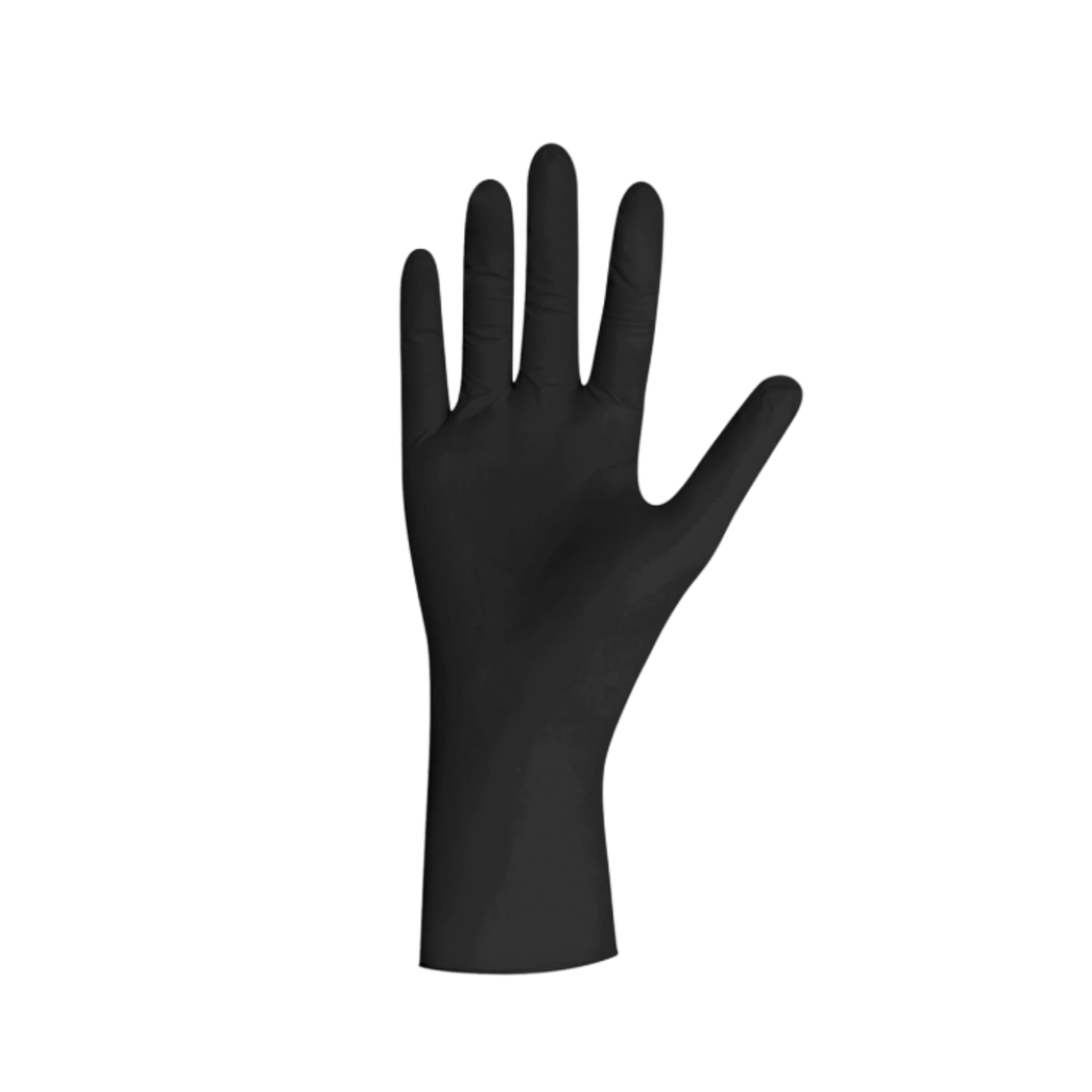 Unigloves Black Pearl Nitrile Gloves, Black, Powder-free, Size S, GP0032