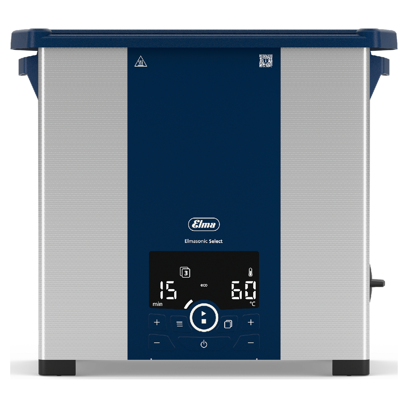 Elma Elmasonic Select 120 Ultraschallbad mit Heizung, 12,9 Liter, 37 kHz