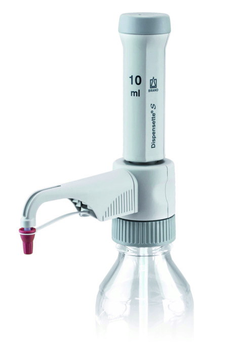 Brand Bottle-top dispenser, Dispensette®S, Fix, DE-M, 10 ml, without RDV, #4600240