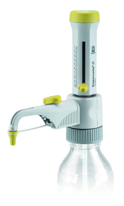 Brand Flaschenaufsatz-Dispenser, Dispensette® S, Organic, Analog, DE-M, 1-10 ml, mit RDV, #4630141