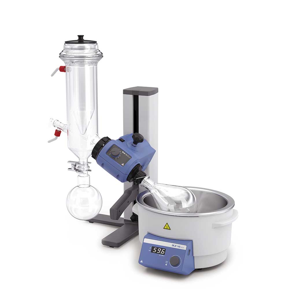 IKA rotary evaporator, RV 3 with dry ice condenser, coated, 0010006362