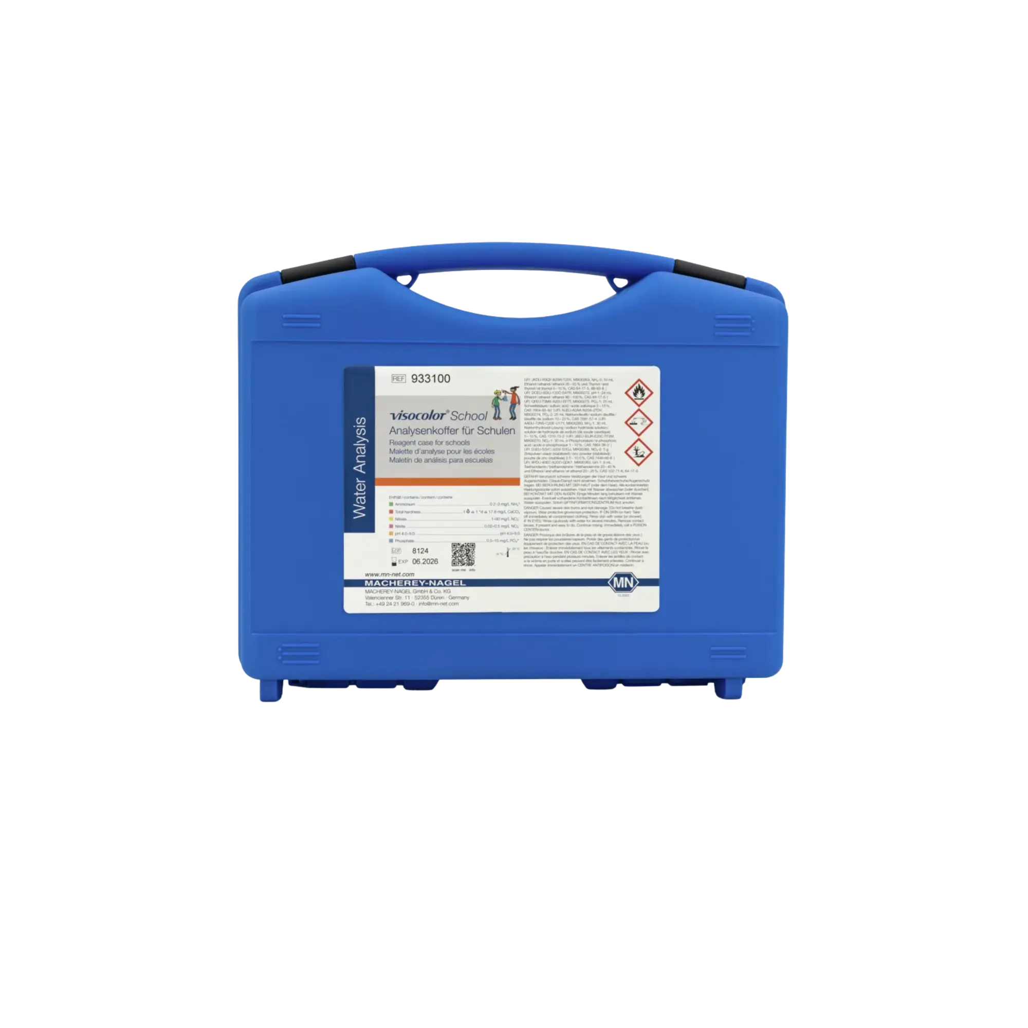 Macherey-Nagel VISOCOLOR School Analysenkoffer, 933100