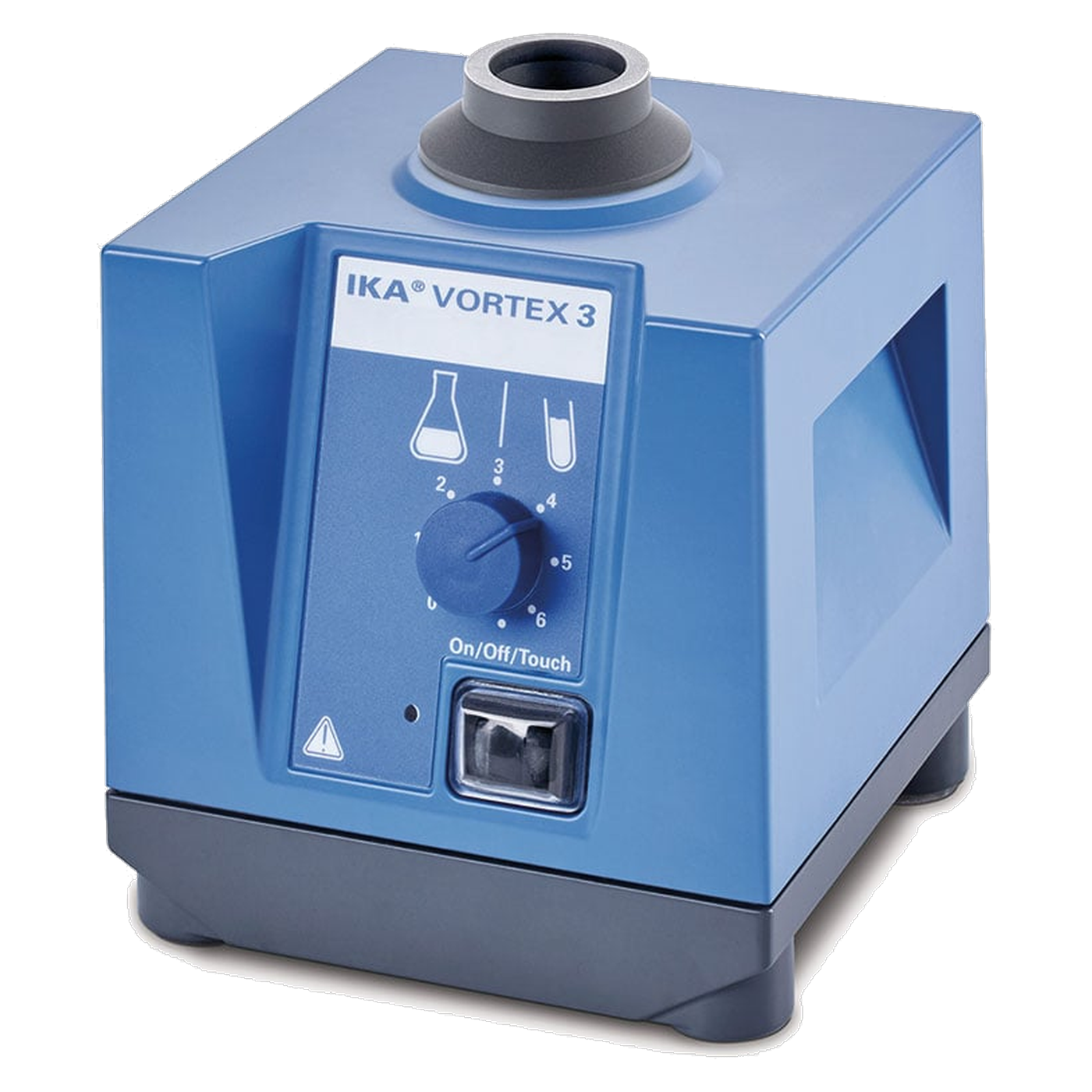 IKA Vortex 3 Schüttler mit Touchfunktion, 500 bis 2.500 rpm, Hub 4 mm