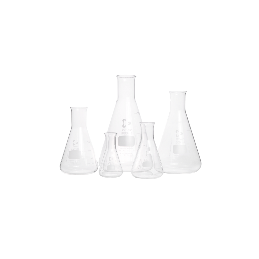 DURAN Erlenmeyerkolben Enghals, 5000 ml, DIN ISO 1773, 212167307