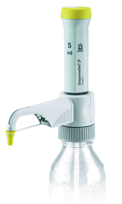 Brand Bottle-top dispenser, Dispensette®S, Organic, Fix, DE-M, 5 ml, without RDV, #4630230
