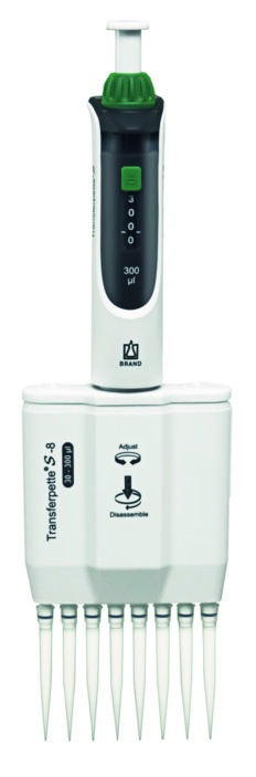 ®S-8 Transfer Pipette, 30–300 µl, variable, M8-300, DE-M, #705912