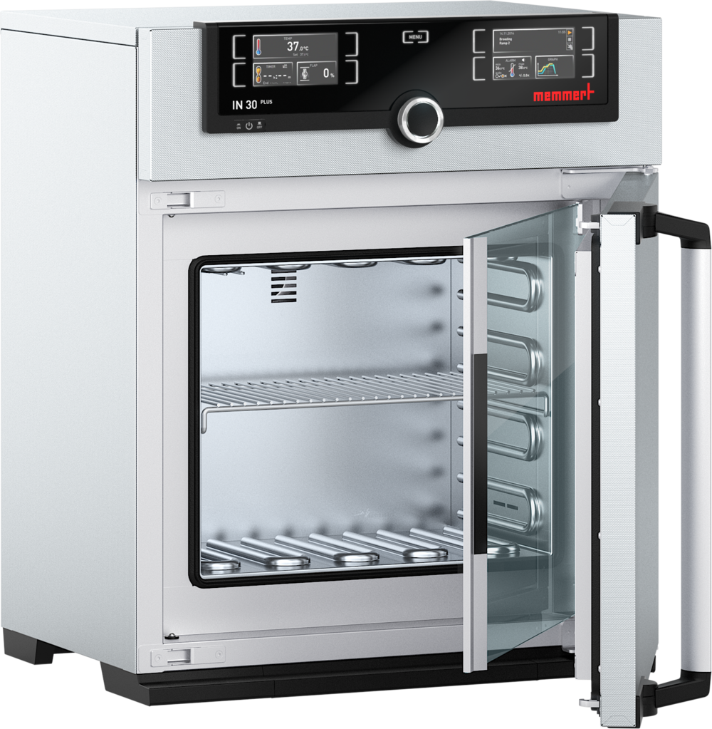 Memmert IN30plus Incubator, 32 L, with TwinDISPLAY & natural convection