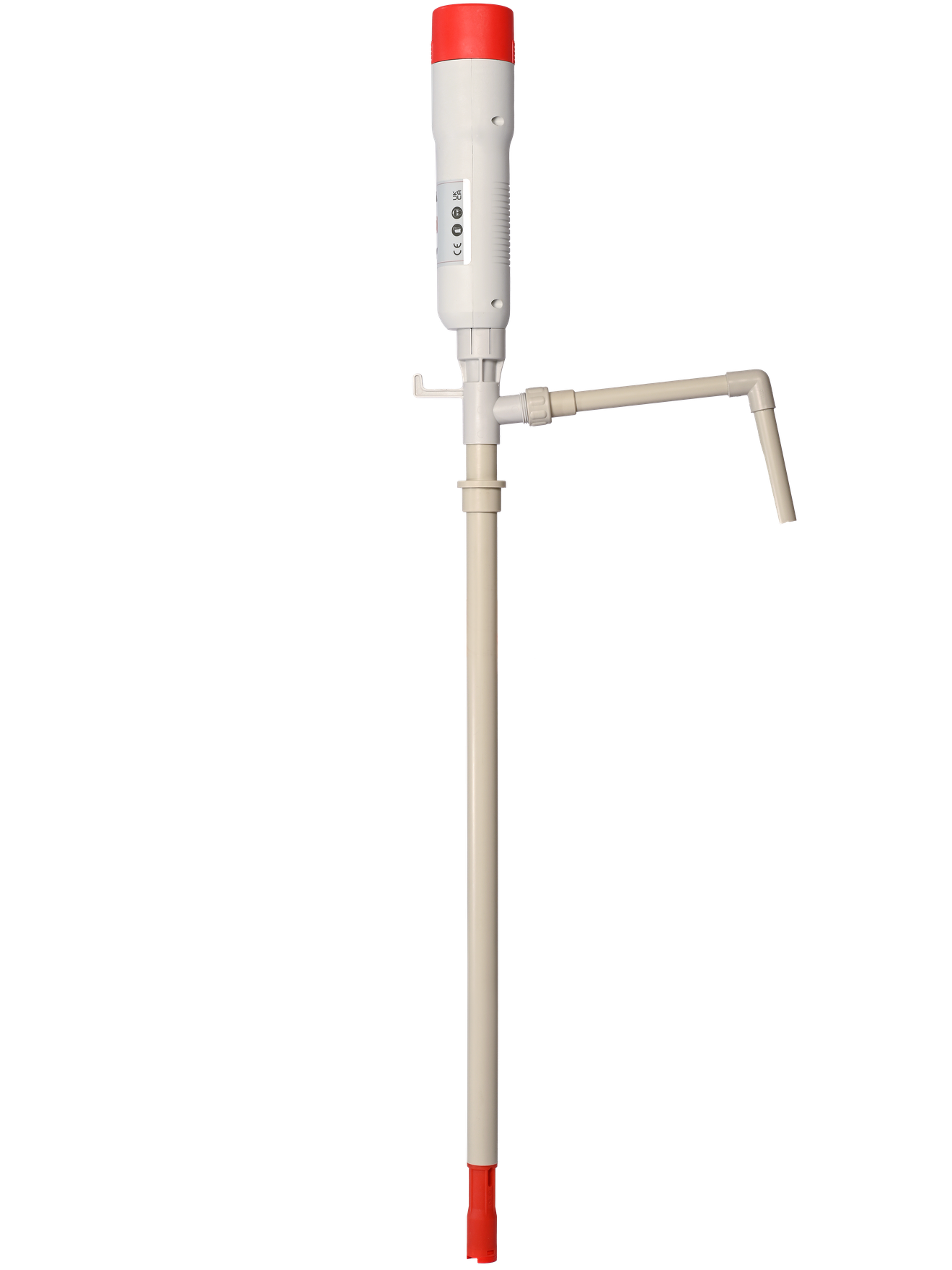 Bürkle AccuOne akkubetriebene Fasspumpe, PP/PTFE, 70 cm Eintauchtiefe, 5900-1070, Produktansicht