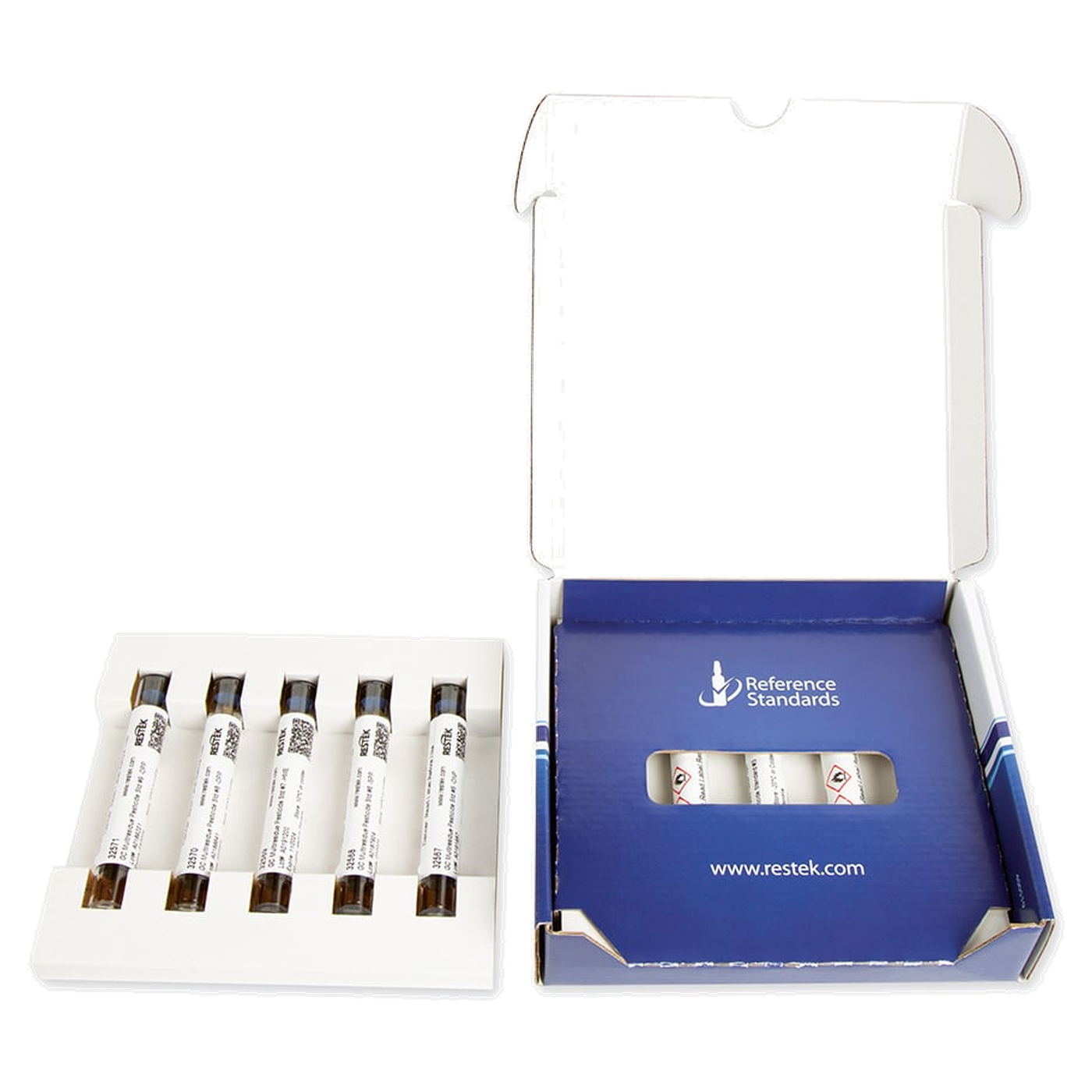 Restek GC Multipestizid Standard Kit, 9 Ampullen, 203 Verbindungen