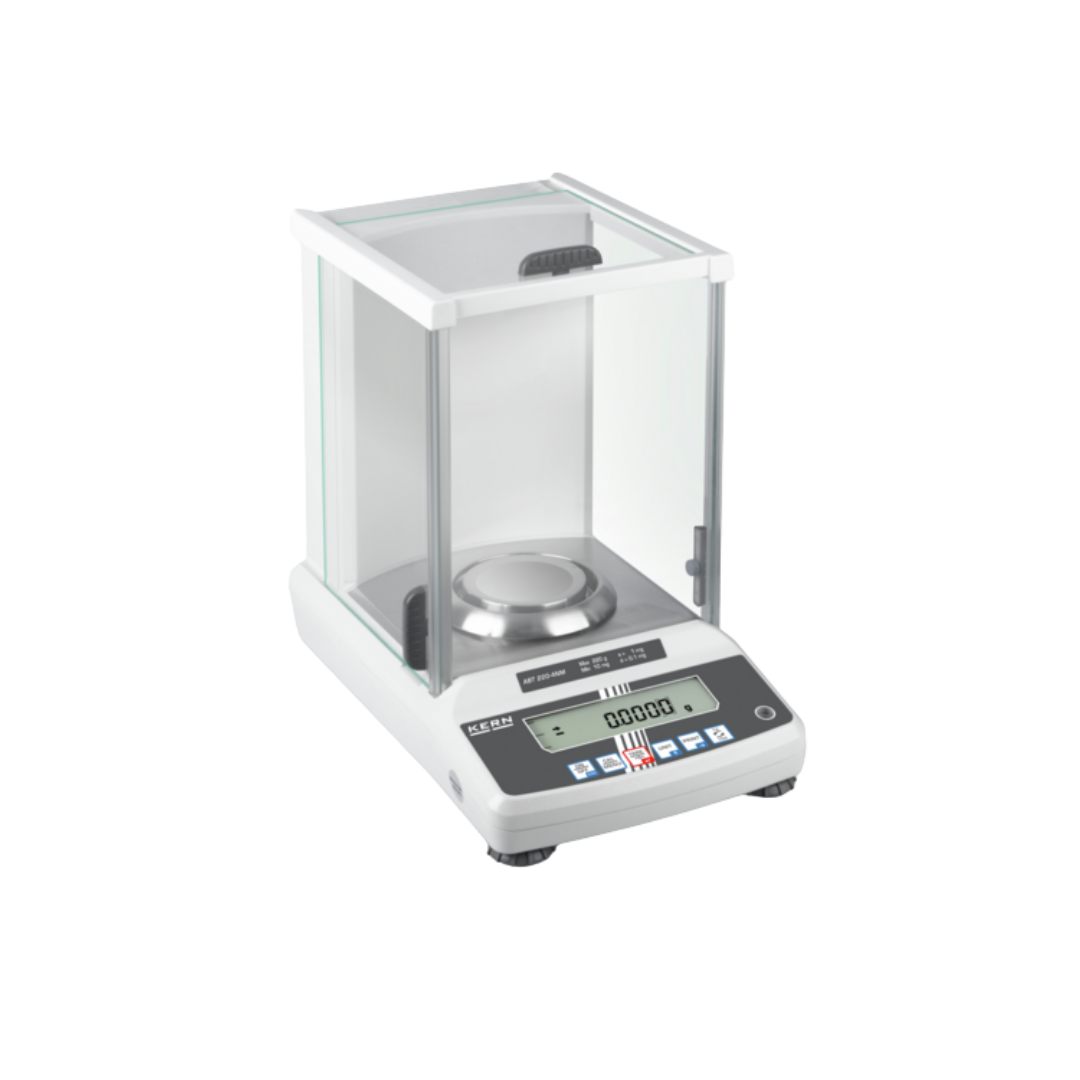 KERN ABT 100-5NM analytical balance (101 g / 0.01 mg) with ioniser