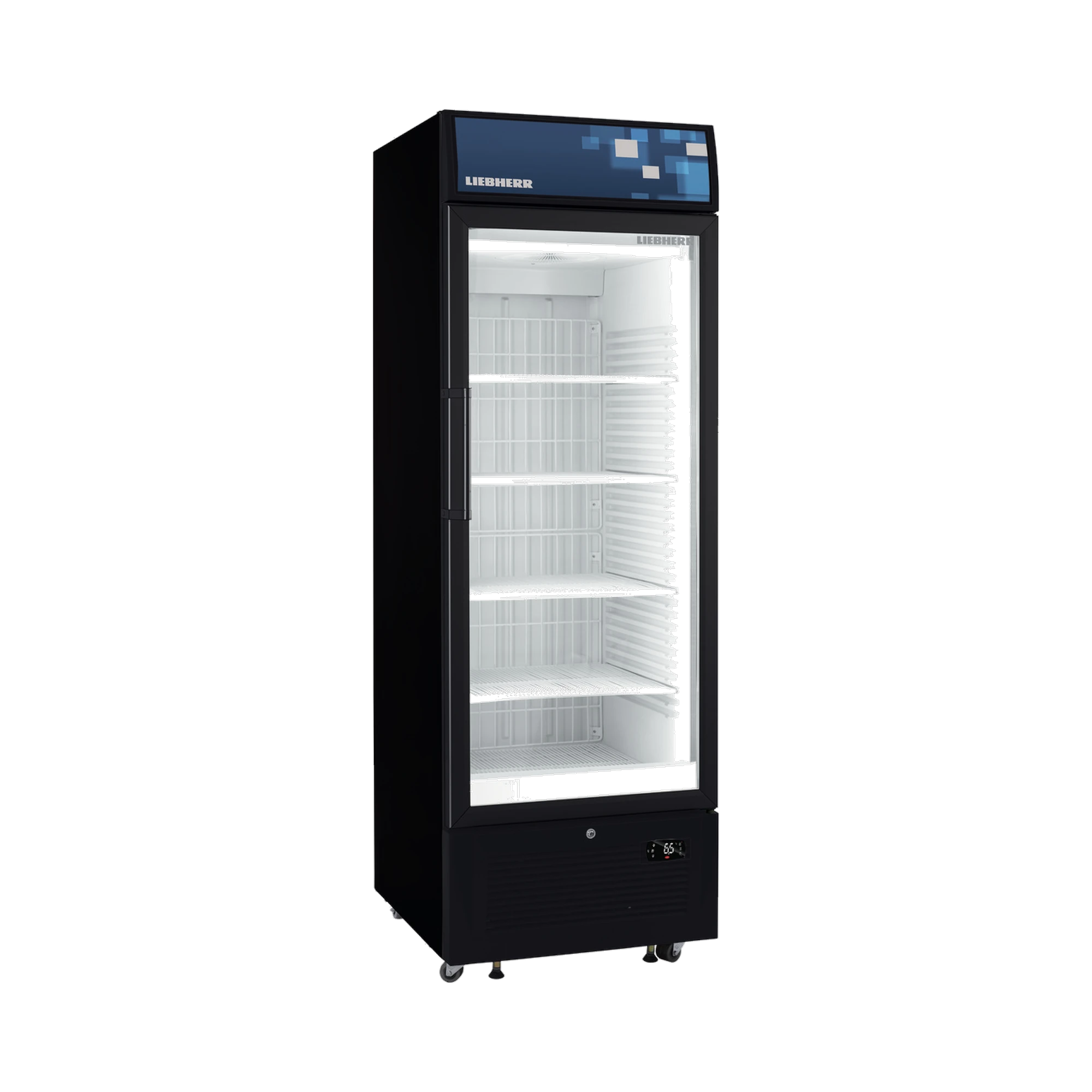Liebherr FDvb 4643 deep-freeze display cabinet, vertical forced-air cooling with glass door, 991682151