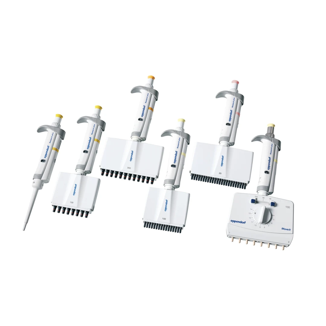 Eppendorf Research plus Einkanalpipette, variabel, 0,5-10 µL, mittelgrau, 3123000020, Produktfamilie Eppendorf Research plus