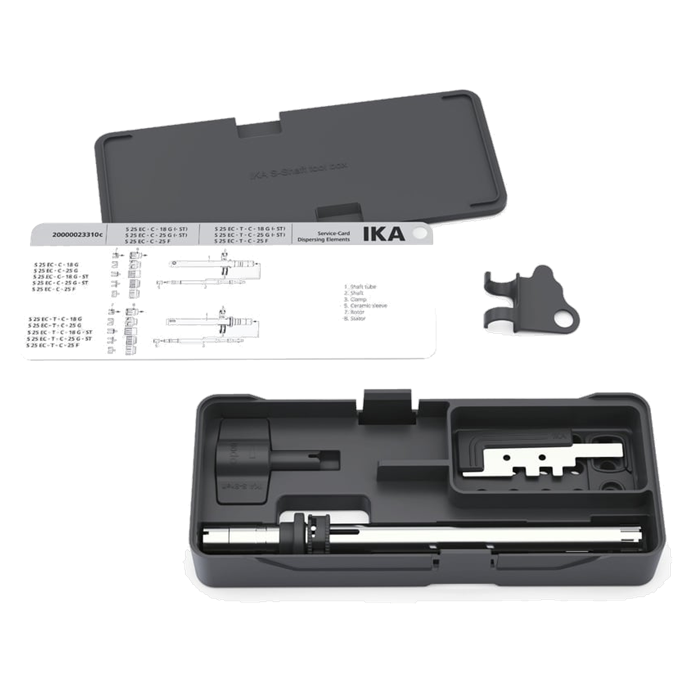 IKA S 25 EC - T - C - 18 G Dispergierwerkzeug, Ø 18 mm, mit Temperatursensor