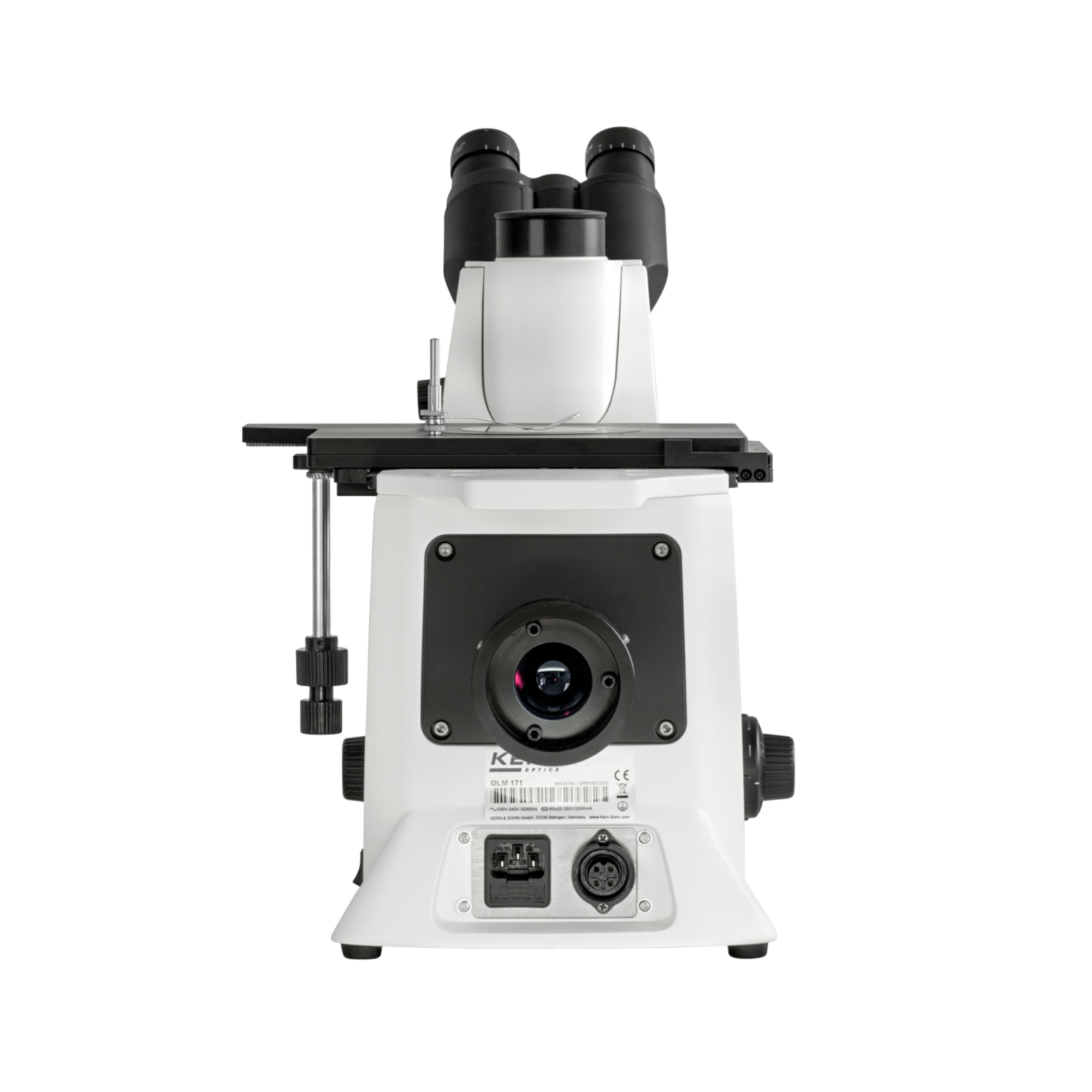 KERN OLM 171 Metallurgical Inversion Microscope, Reflected Light, Trinocular