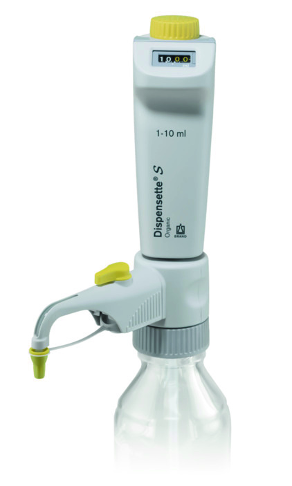 Brand Bottle-top dispenser, Dispensette®S, Organic, Digital, DE-M, 1–10 ml, with RDV, #4630341