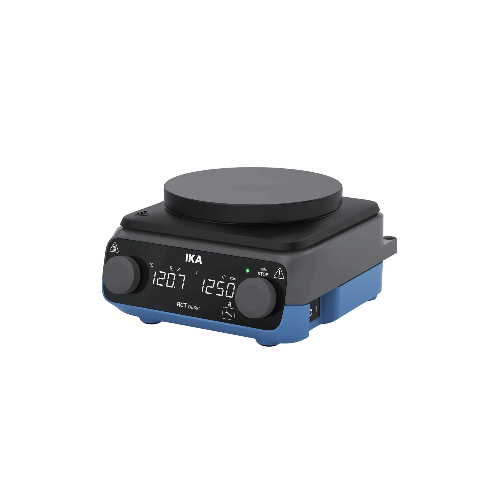 IKA RCT basic anodised magnetic stirrer with heating, anodised aluminium base, 0020133785