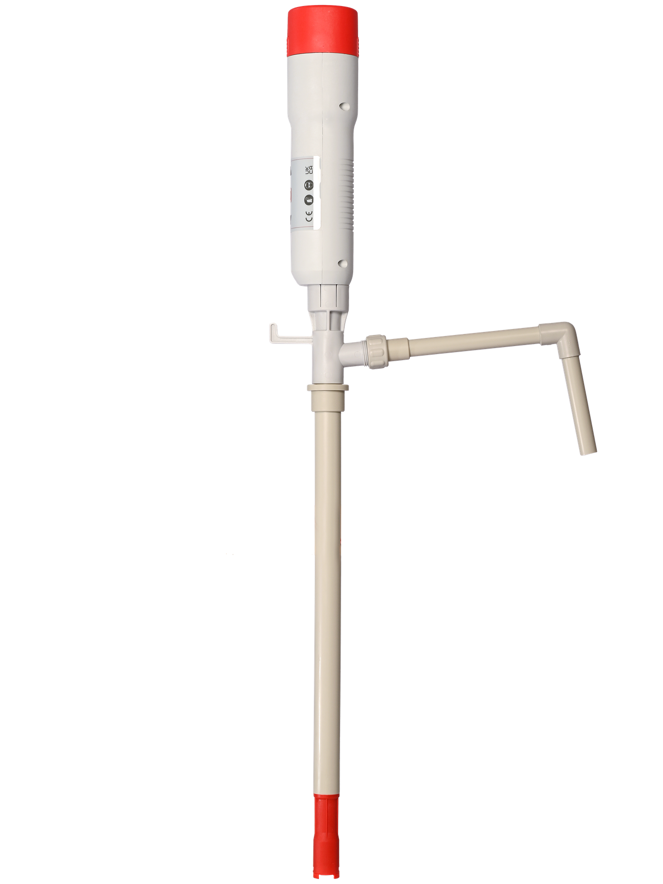 Bürkle AccuOne akkubetriebene Fasspumpe, PP/PTFE, 50 cm Eintauchtiefe, 5900-1050, Produktansicht