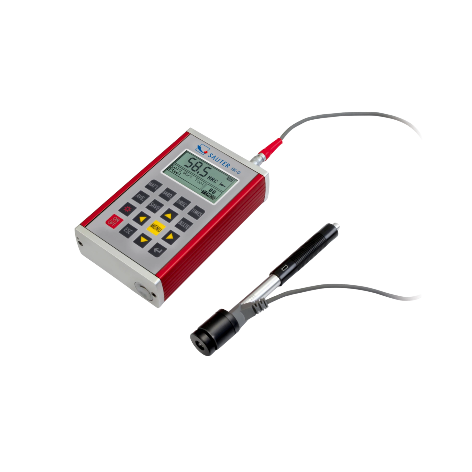Sauter Leeb HK-DB hardness tester for metals, portable hardness tester