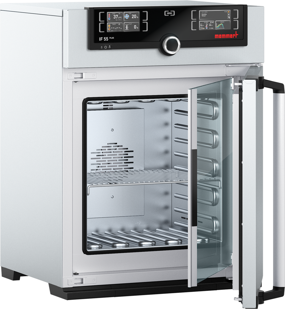 Memmert broedstoof IF55plus, 53 l, +20 tot +80 °C, TwinDISPLAY