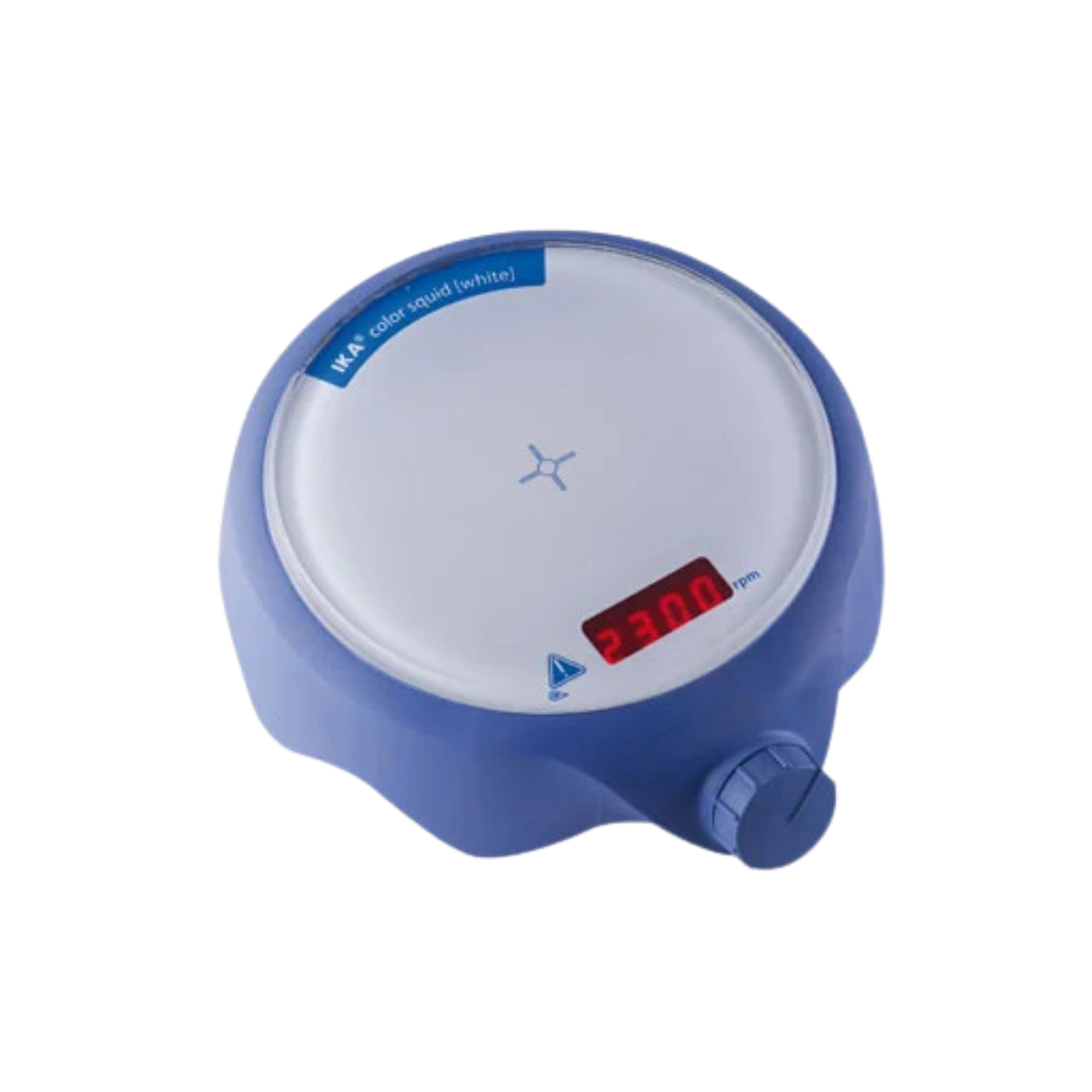 IKA colour squid white, magnetic stirrer without heating, glass surface, 0003671000