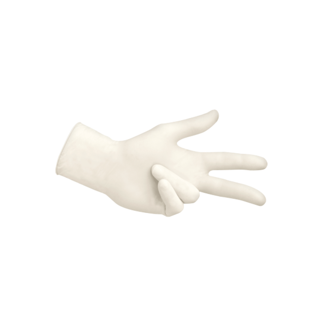 L&R Sentina Ambidextrous Latex Examination Gloves, powder-free, 100 pcs. – L