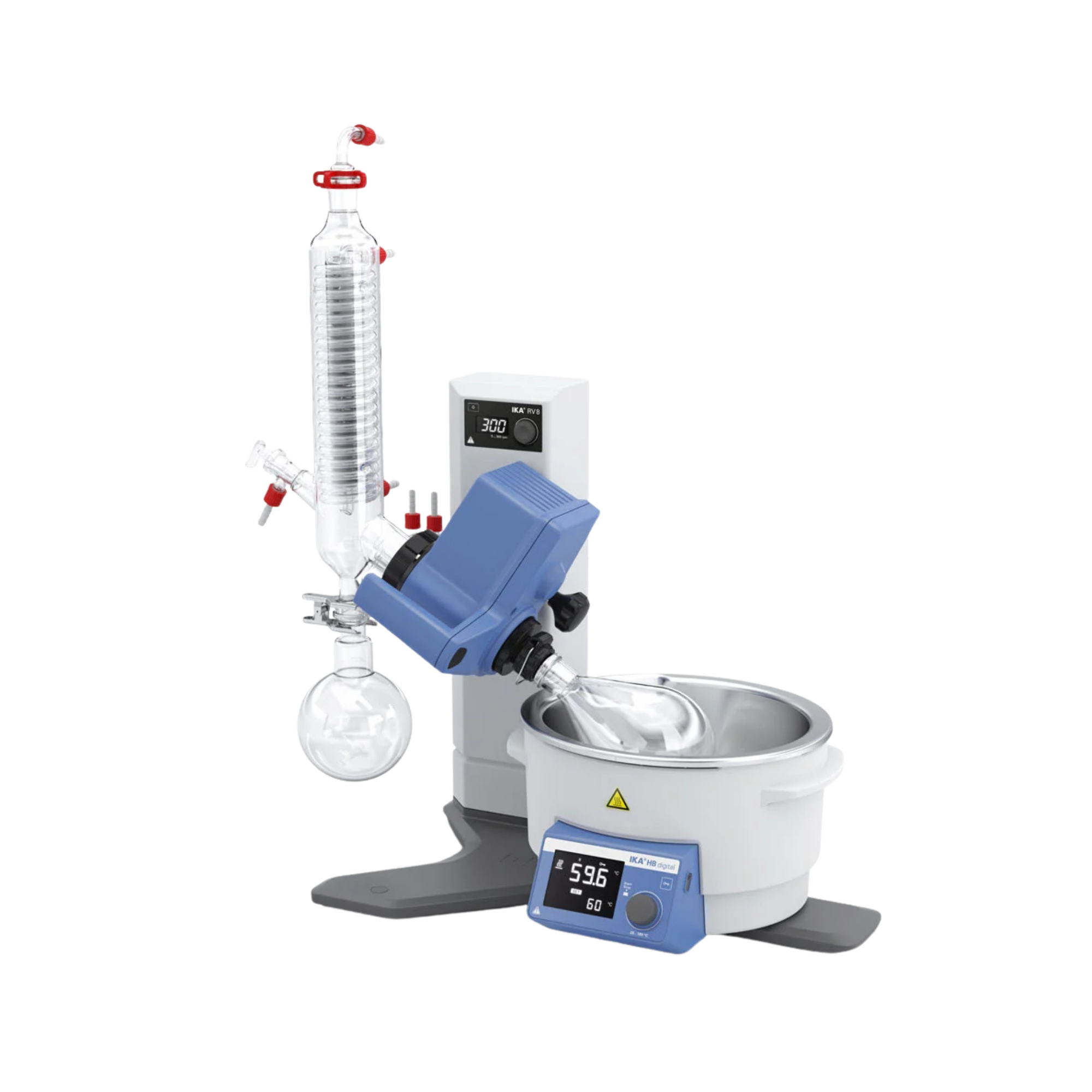 IKA RV 8 V Rotationsverdampfer, Handlift, inkl. Heizbad & Glassatz, 0010003482